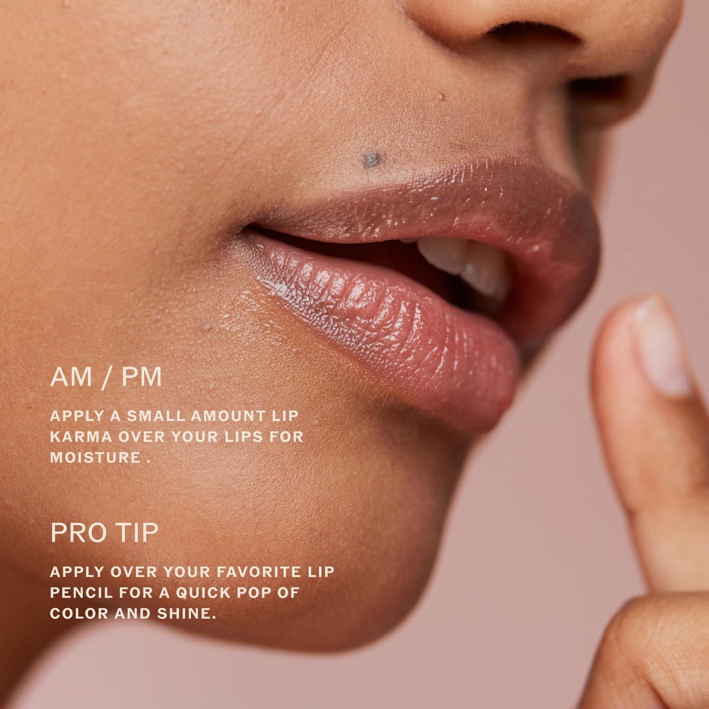 Sahajan Lip Karma Vanilla | Nourishing Lip Balm with Argan Oil, Castor Oil, Vitamin E | Clean Ayurvedic Hydrating Lip Balm | Softens, Smooths, Soothes Chapped Dry Lips, Lasting Moisture | 0.4 fl oz