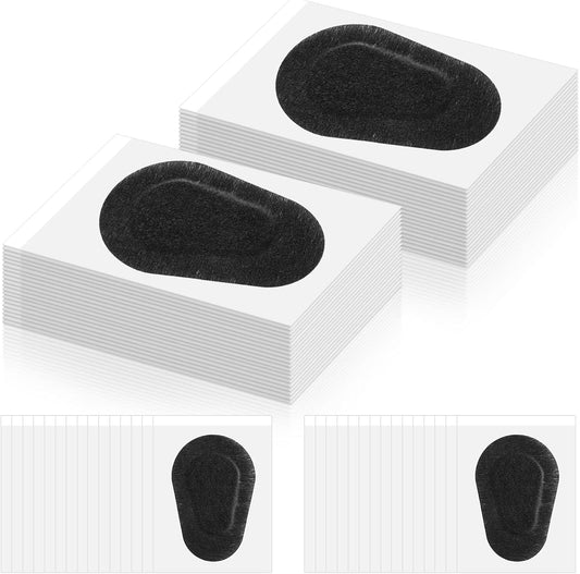 Panitay 40 Pcs Adhesive Eye Patches for Adults Disposable Breathable Medical Eye Patch for Amblyopia Lazy Latex Free Adhesive Bandages for Men(3 x 2 Inch,Black)