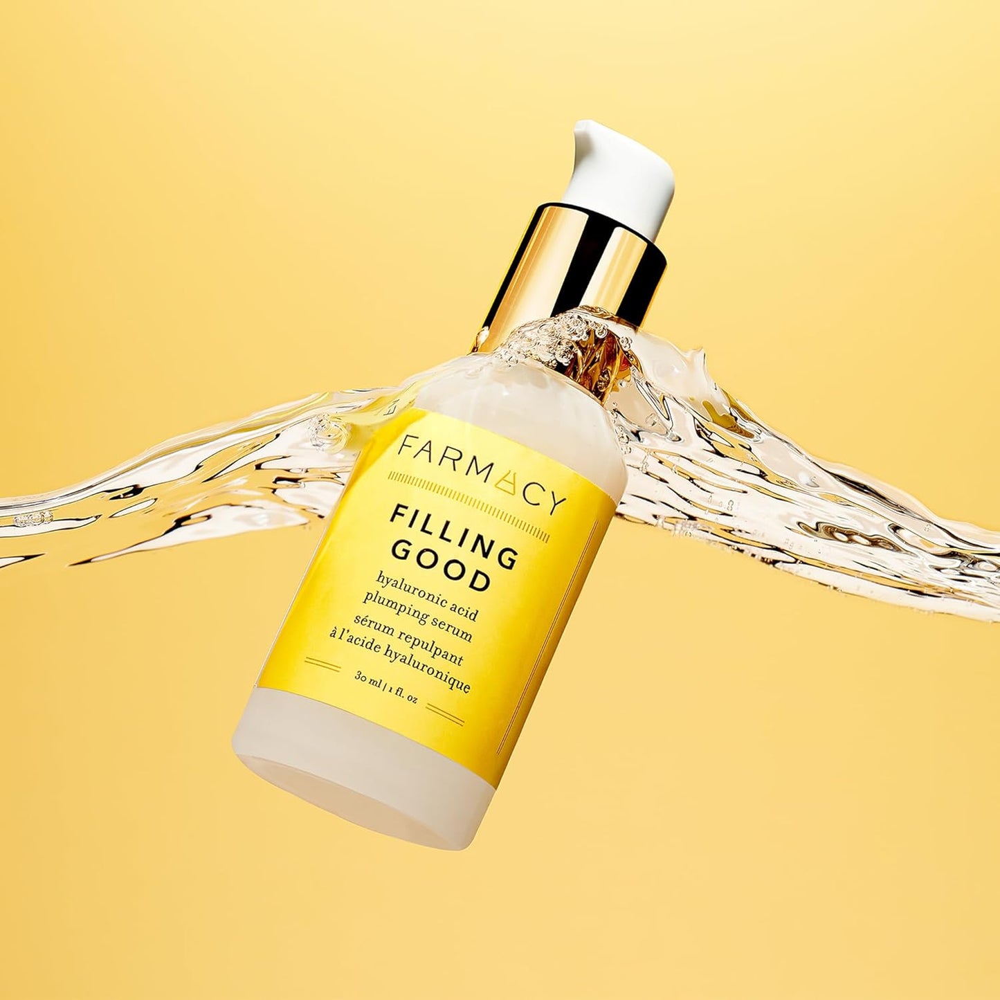 Farmacy Filling Good Hyaluronic Acid Serum for Face - Anti Aging Skin Care + Hydrating Face Serum - Plumps, Smoothes & Helps to Visibly Improve Skin Firmness for a Youthful Complexion (5ml)