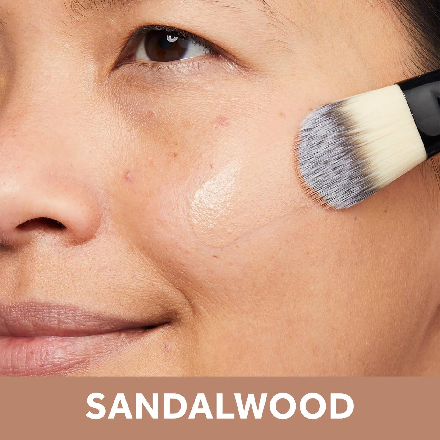 No7 Lift & Luminate Triple Action Serum Foundation - Liquid Makeup with SPF 15 for a Dewy, Glowy Base - Radiant Formula for Mature Skin - Sandalwood (30ml)