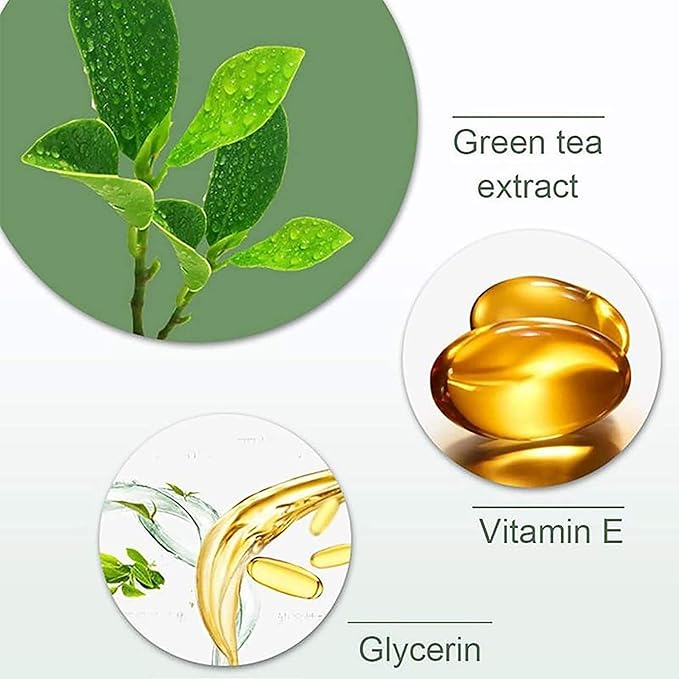 Green Tea Blackhead Remover Mask Stick for Face, Deep Cleansing, Poreless Skin Treatment, Unisex