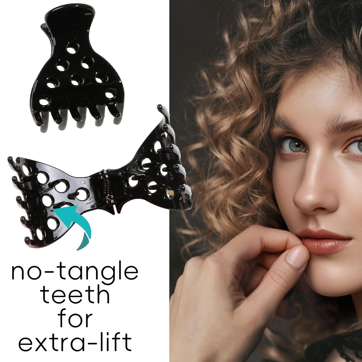 10 Hair Volume Clip，Root Clips for Curly Hair Volume and Claw Clips for Thick Hair, Root Lifter for Bounce Curl