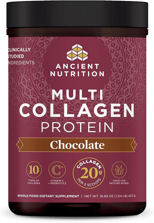 Ancient Nutrition Collagen Powder Protein, Multi 45 Servings, 16.65oz