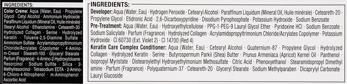 Schwarzkopf Keratin Color Anti-Age Hair Color Cream, 4.7 Bordeaux Red (Packaging May Vary)