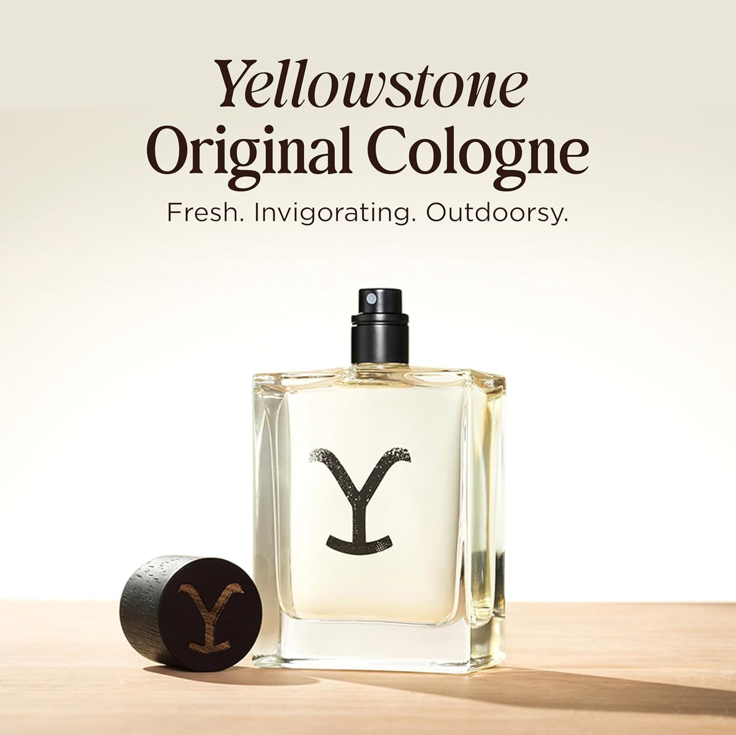 Yellowstone Original Men's Handcrafted Cologne Spray by Tru Western - Officially Licensed Fragrance of Paramount Network's Yellowstone - 100 ml | 3.4 fl oz