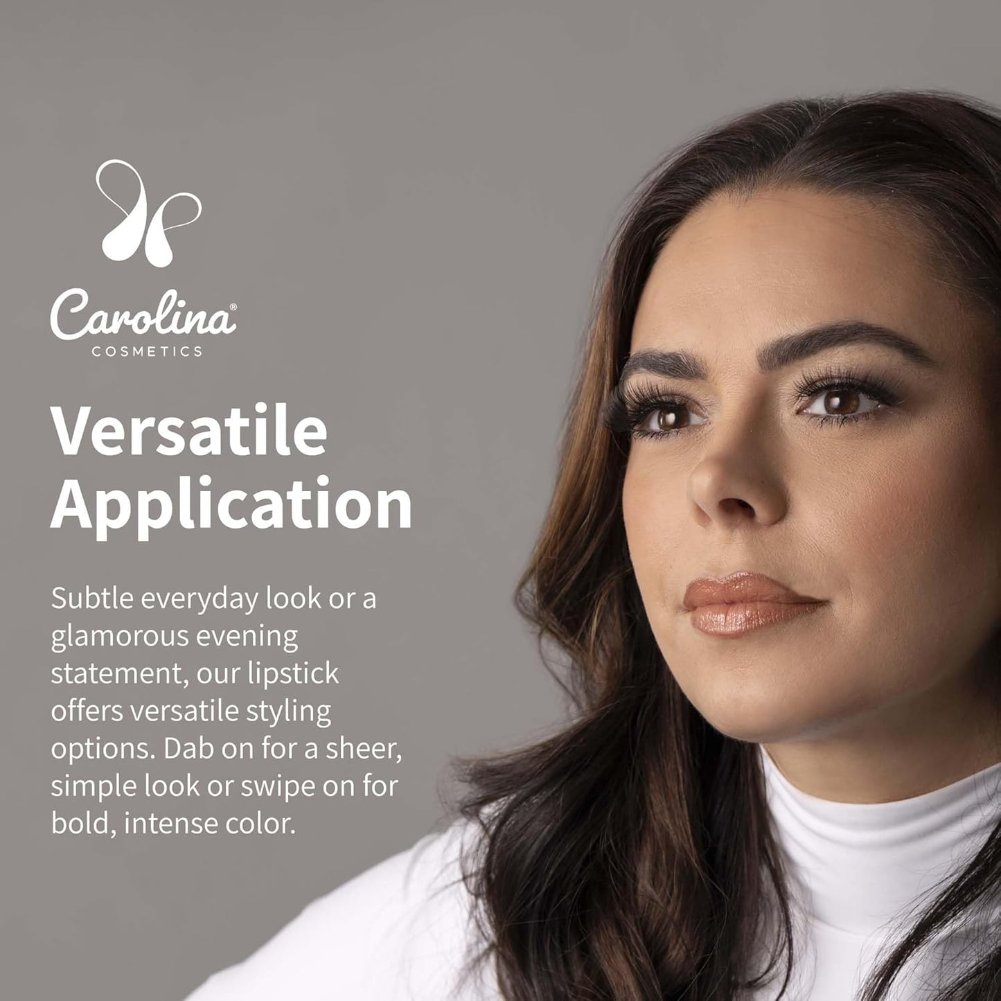 Carolina COSMETICS - Plant-Based Moisturizing Lipstick - Cozy Shade 0.15oz- Hydrating with Cocoa Oil, Gluten-Free, Vegan, Non-GMO, Paraben-Free - Lightweight Cream Texture