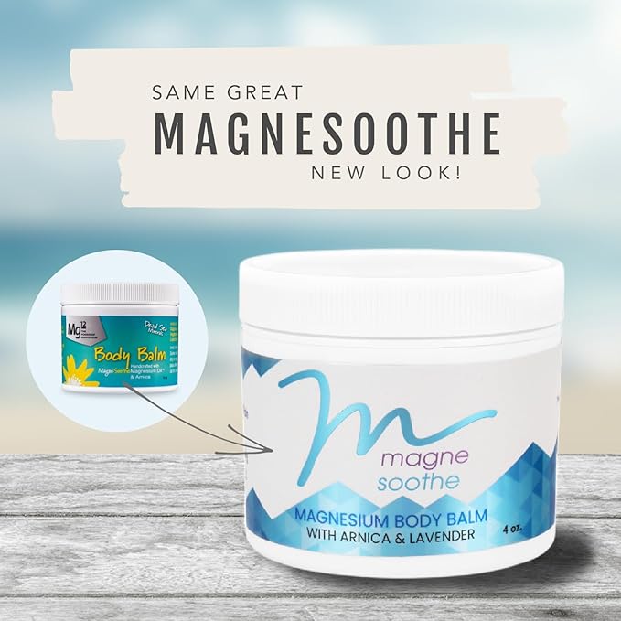 MagneSoothe Topical Magnesium Body Balm - 2 oz Jar