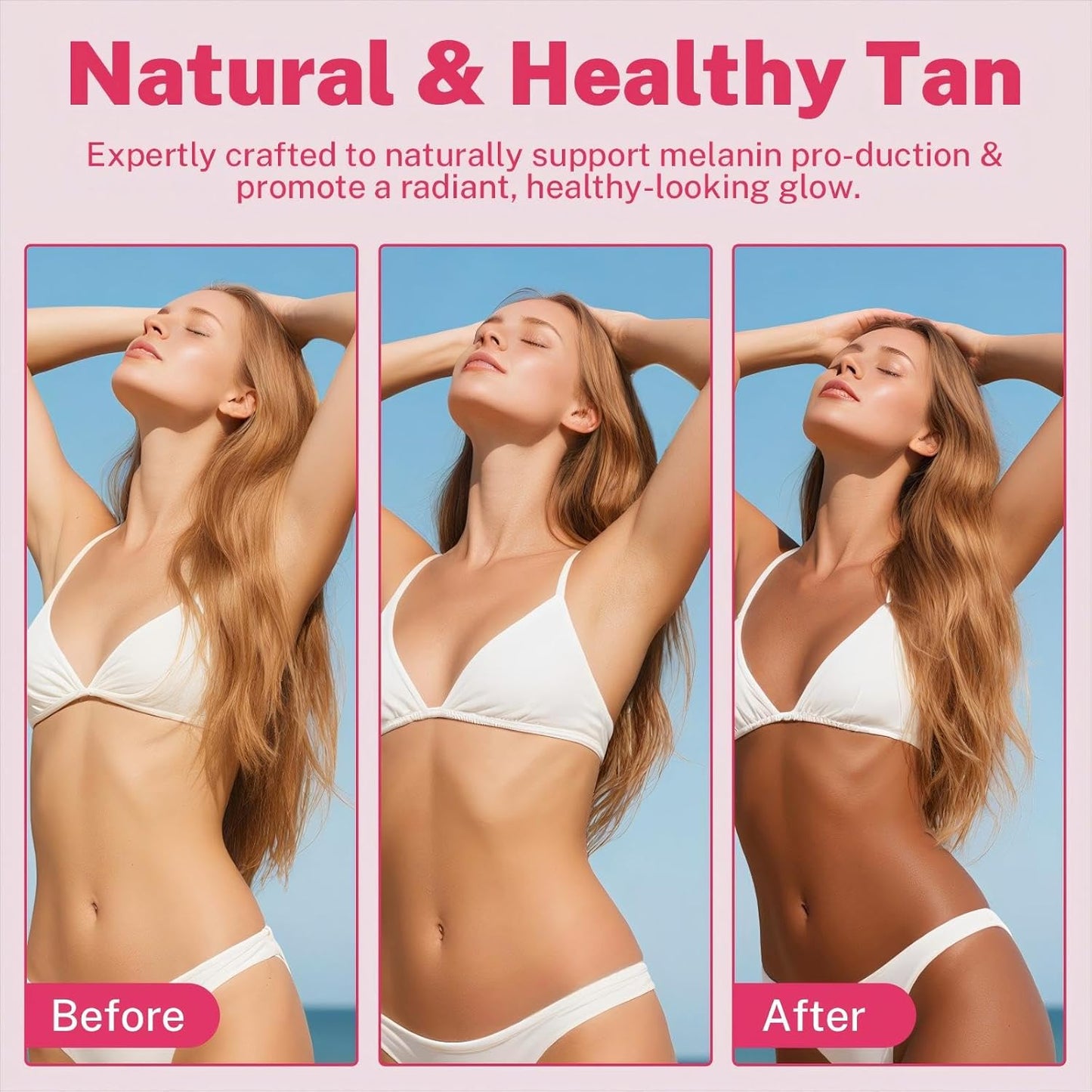 Self Tanner Serum-Get a Sun-Kissed Glow Instantly!Ultra-Hydrating & Streak-Free,Natural & Organic Ingredients, Tanning Dark Seryum-Watemelon Flavor,BronzeTanning for Face and Body,2PCS (120ML)