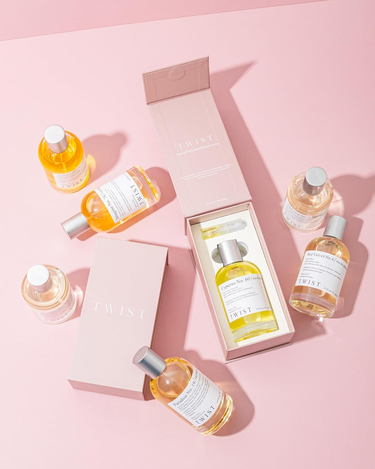 Twist Forbid No. 61 - Eau De Parfum Inspired by Giv. L'interdit, Long-Lasting Perfume For Women, Paraben Free, Vegan, Clean Ingredients, Fragrance - Spray 100 ml | 3.4 fl. oz.