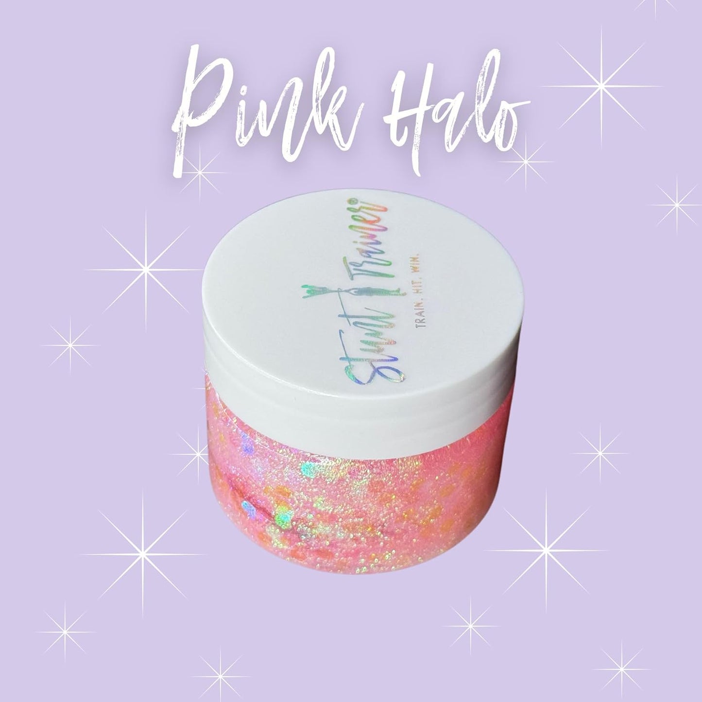 Stunt Trainer Cheer Glitter Face Body Makeup Peel Off Gel Chunky Holographic 15 Colors 1.6oz Vegan Cruelty Free Nontoxic Cheerleader Cheerleading Makeup