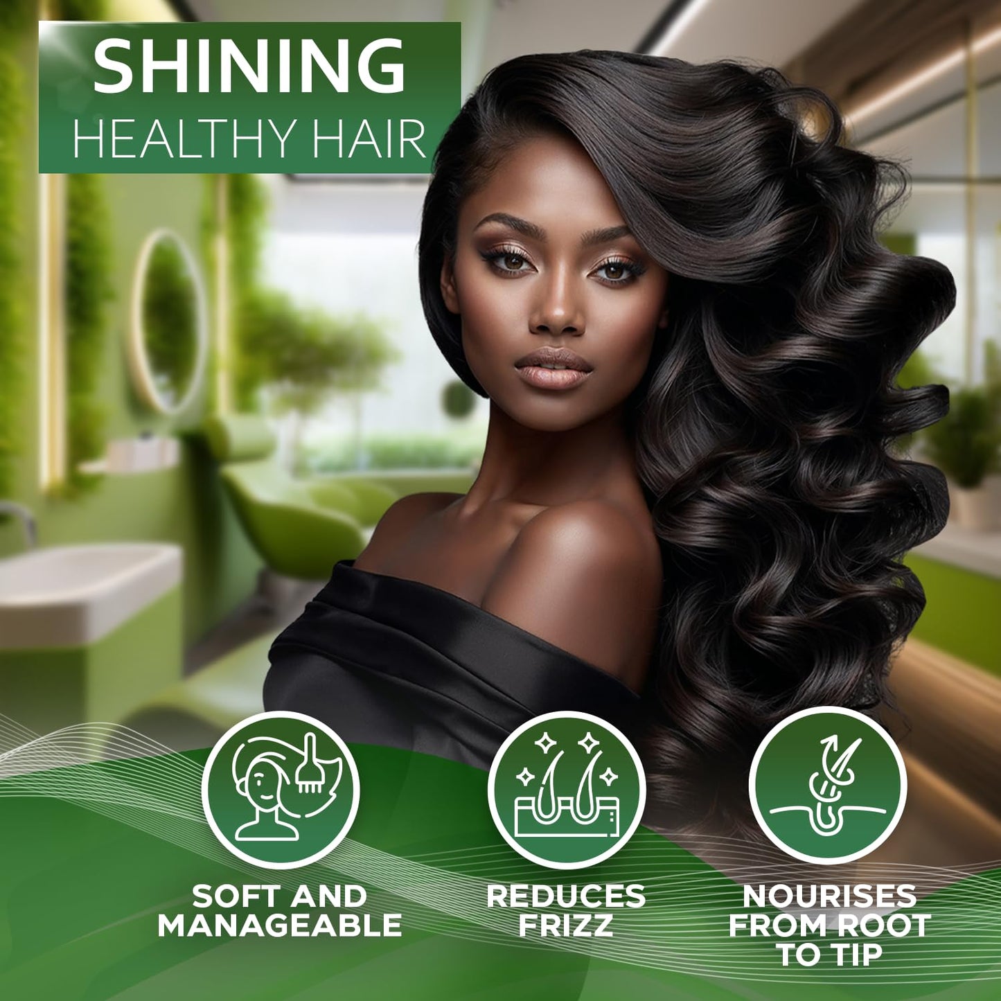 Castor Oil Shampoo and Conditioner Set - Thickening Products for Thinning Hair Women and Men - Sulfate Free Formula - Hydrating, Volumizing and Moisturizing for Dry Hair - Volume Boosting, Color Safe