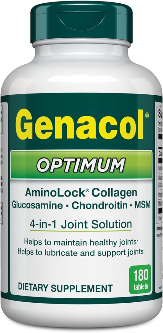 Genacol Glucosamine, Chondroitin, MSM and Collagen 180 Tablets