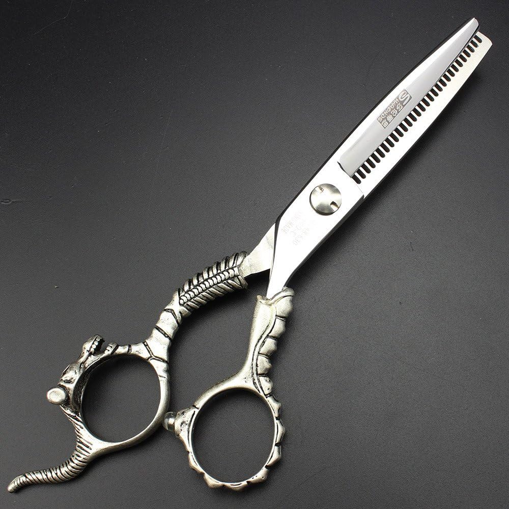 6-inch hair clippers, hair clipper set with handle pattern, noble resin hair clippers, stainless steel scissors
