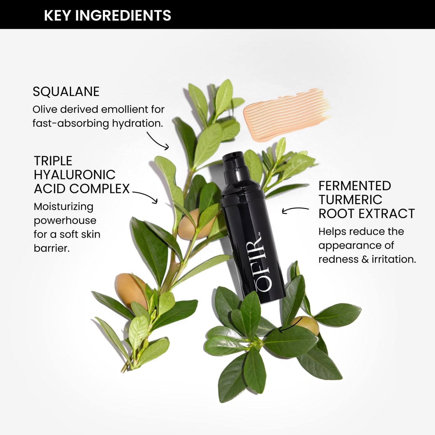 OFIR Sheer Skin Hydrating Tinted Moisturizer for Face | Lightweight Face Tint Makeup | Breathable Vegan Skincare Routine | Sheer Coverage Makeup Formula | Bare Rice - Very Fair to Fair 1 FL OZ