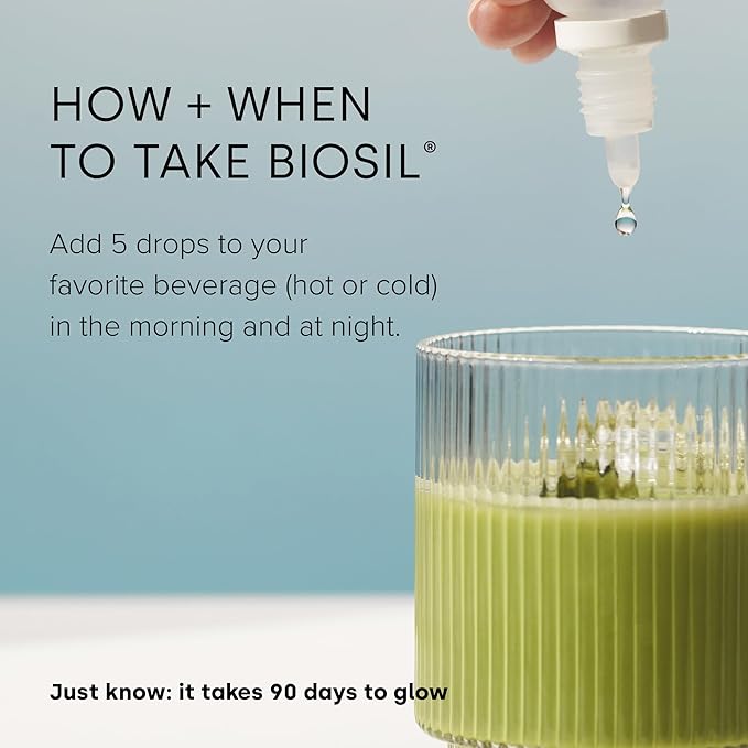 Biosil Collagen Generator - 0.5 fl oz Drops, Pack of 2 - With Patented ch-OSA Complex - Generates & Protects Your Own Collagen - GMO Free - 60-Day Supply