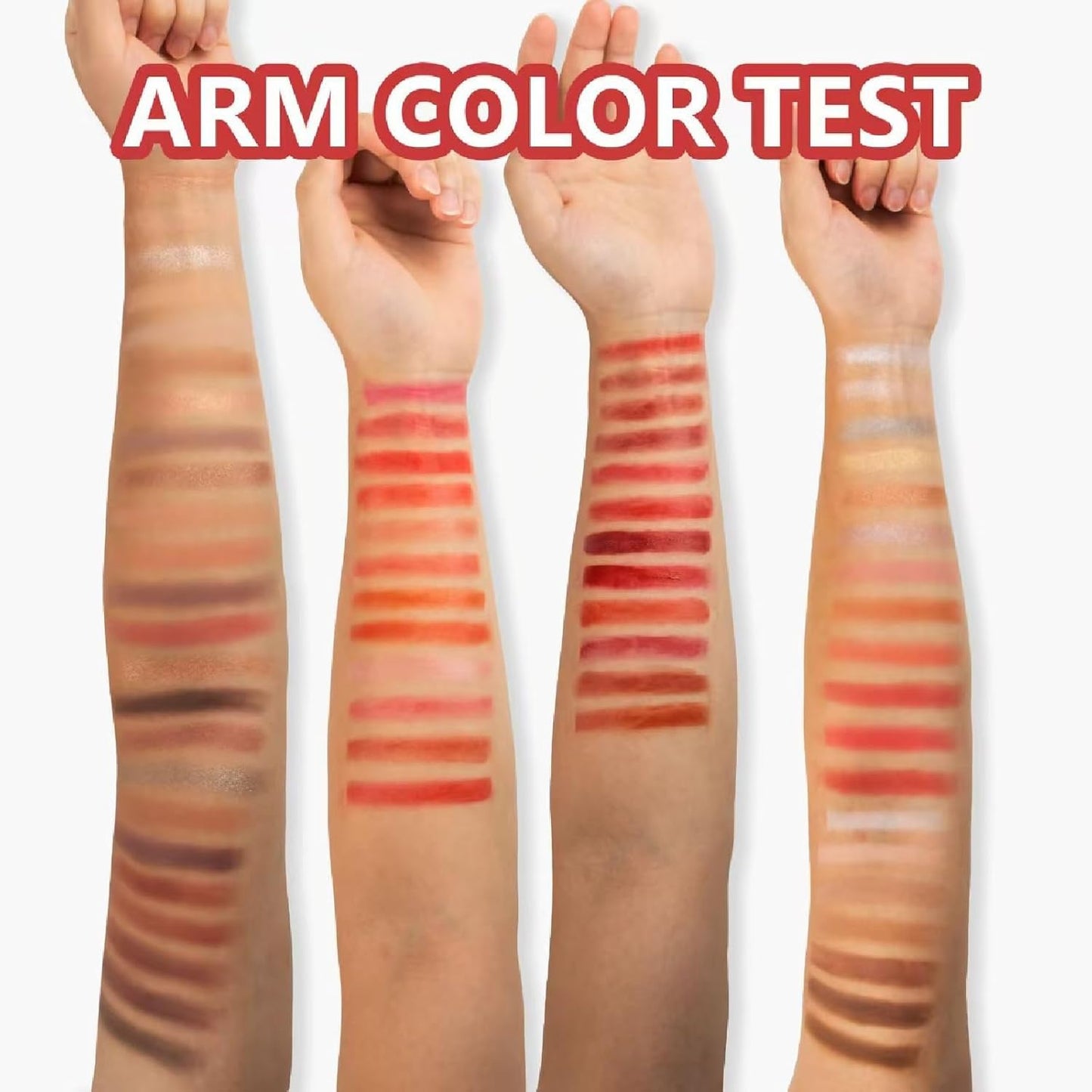 67 Pro Color Makeup Book Palette, 5-Layer Professional Kit with Eyeshadow Blush Highlighter Bronzer, Complete Portable Travel Makeup Set with 8 Brush Set (Makeup book+8 * pink makeup brush set)