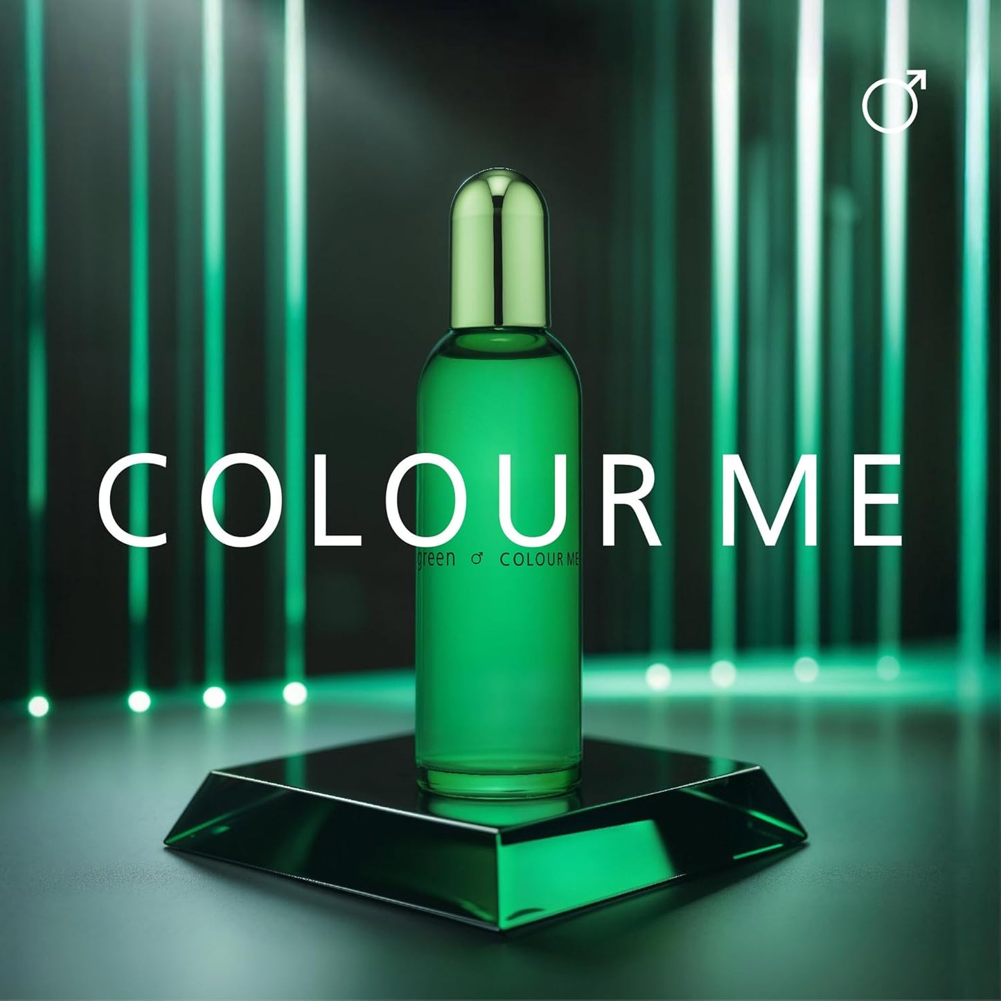 COLOUR ME Milton-Lloyd Green - Cologne for Men - Oriental Perfume for Men - Woody, Amber Fragrances - Mens Cologne - Long Lasting Perfume - 3 oz