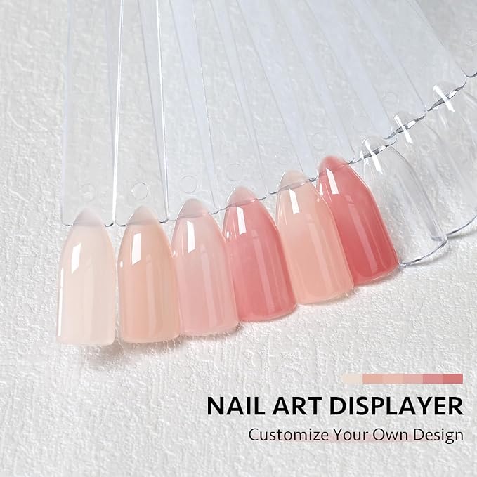 GAOY 20ml Cuticle Care Strengthener Oil and Clear Nail Swatch Sticks