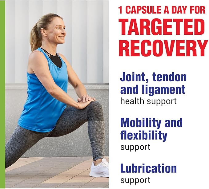 LABO Nutrition FlexC Move, Advanced UC-II Collagen Supplement for Joints Support, Enhanced with Elastin, Collagen Types I, V, X, Glucosamine, Chondroitin, Vitamin D3 - for Targeted Recovery