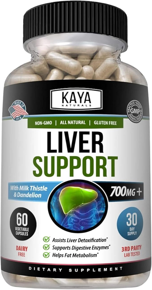 Kaya Naturals Liver Cleanse Detox & Repair 60 Count