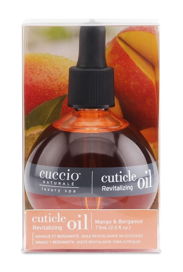 Cuccio Naturale Revitalising Hydrating Cuticle Oil (75ml) 2.5oz – Mango & Bergamot