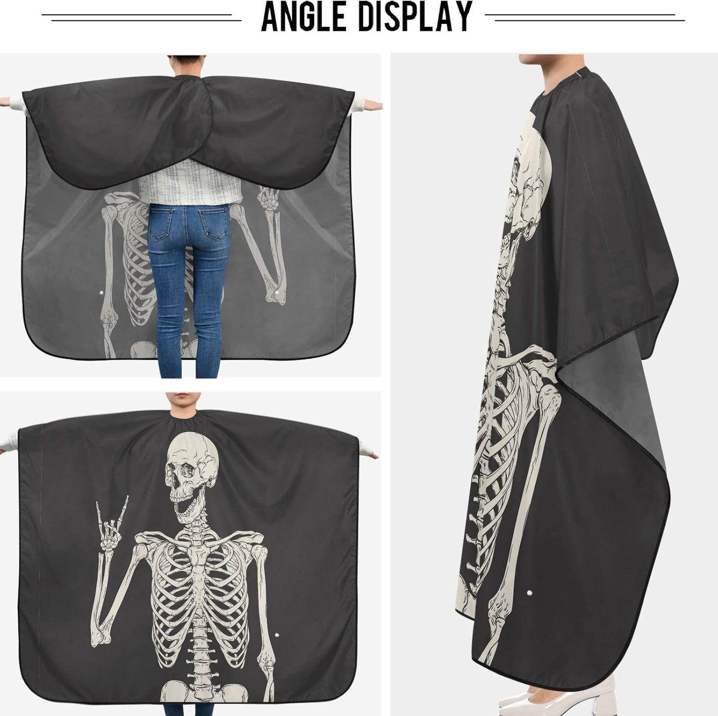 Stylish Barber Cape - Unisex Hair Cutting Apron for Men & Women