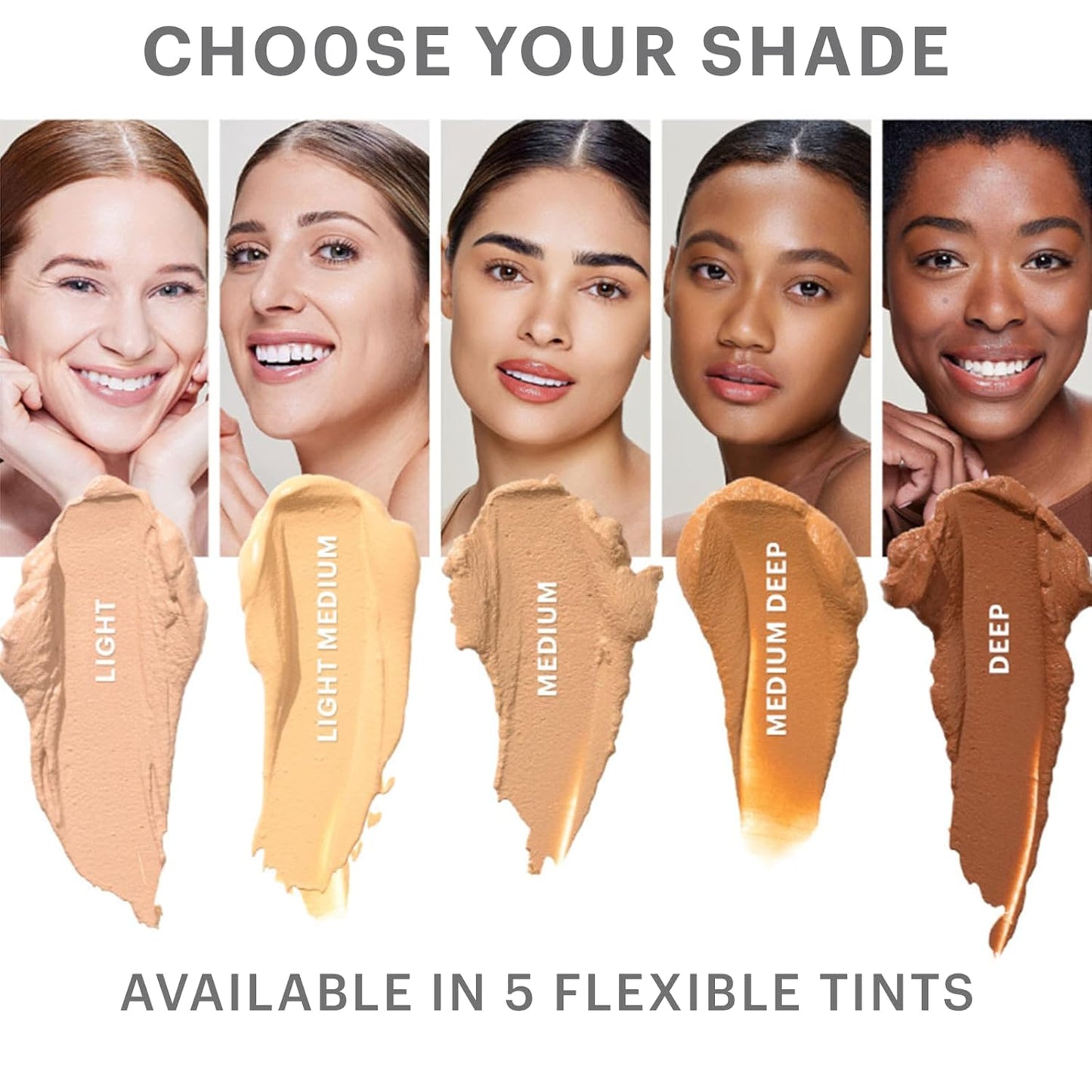 Glo Skin Beauty Oil-Free Tinted Primer SPF 30, (Light Medium), 1.7 oz - Mineral Makeup for Face, 4-in-1 Foundation Primer, Sheer Coverage, Skincare & Sunscreen With Broad Spectrum UVA/UVB Protection