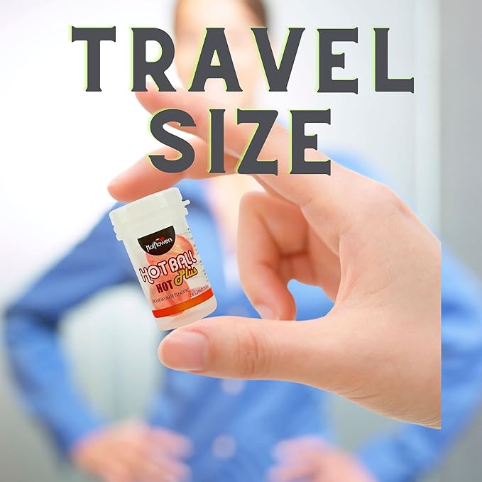 Hot Ball Set - Hot - Warm The Skin - Hot Flowers - Brazilian Balls for Womens and Mens (Pack w 4)