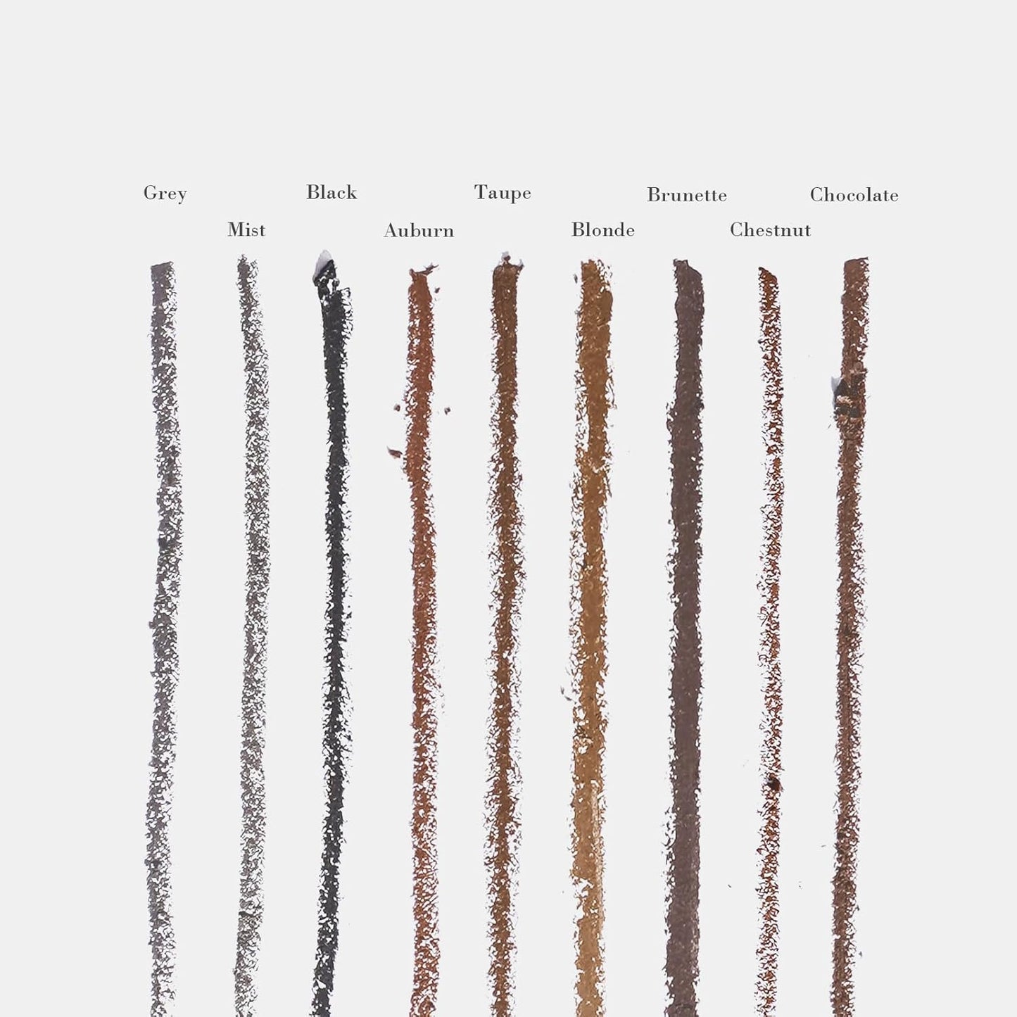 Medium Brown Eyebrow Pencil, Ultra Slim Eyebrow Pencil Brown Long Lasting, Waterproof Micro Fine Triangle Tip Double Head Brow Sculptor for Natural Makeup Look, Chestnut, YES.EYE DO