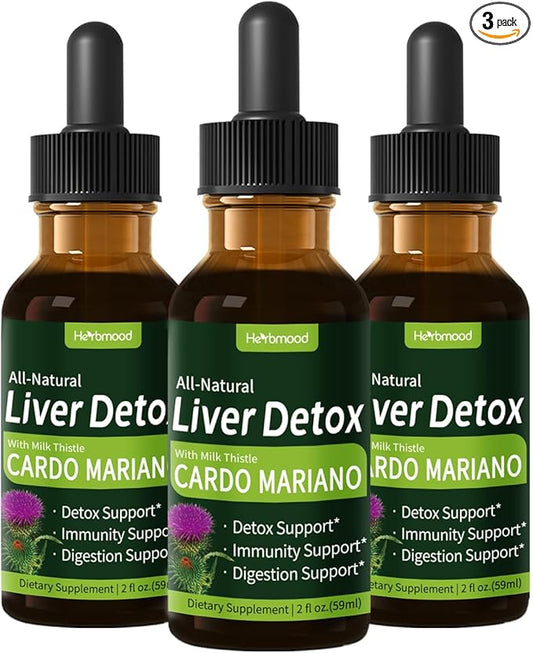 Milk Thistle Liver Detox Drops, Cardo Repair.6oz