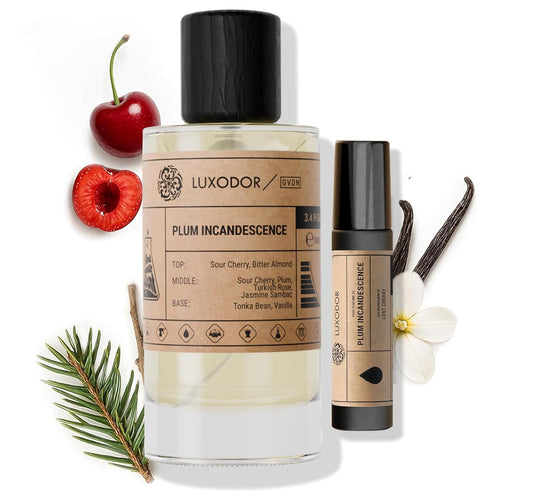 Plum Incandescence - Eau de Parfum - Inspired by T.F Lost Cherry - Unisex Fragrance Long-lasting 3.4 fl. oz (100ml)