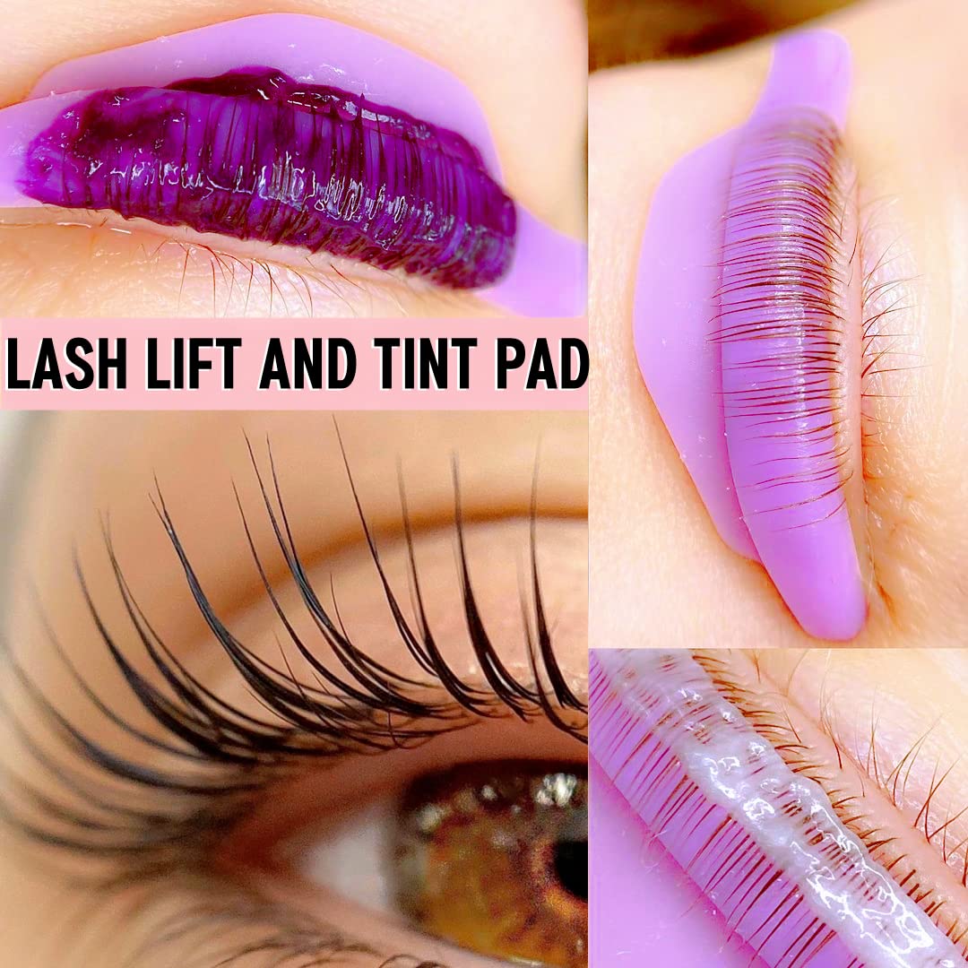 Lash Lift Pad Shield Katya Vinog DIY Eyelash Perming Pads Mega L Curl Perm Rod Roller No Glue Needed On Eyelid Silicone Guard Lifting Eyelashes Up, Lami Lamination Roller Perm Rods Ultra Soft & Light