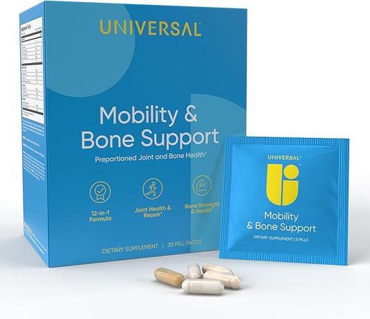 Mobility & Bone Support Daily Multivitamin K2, Collagen, (30 Pack)