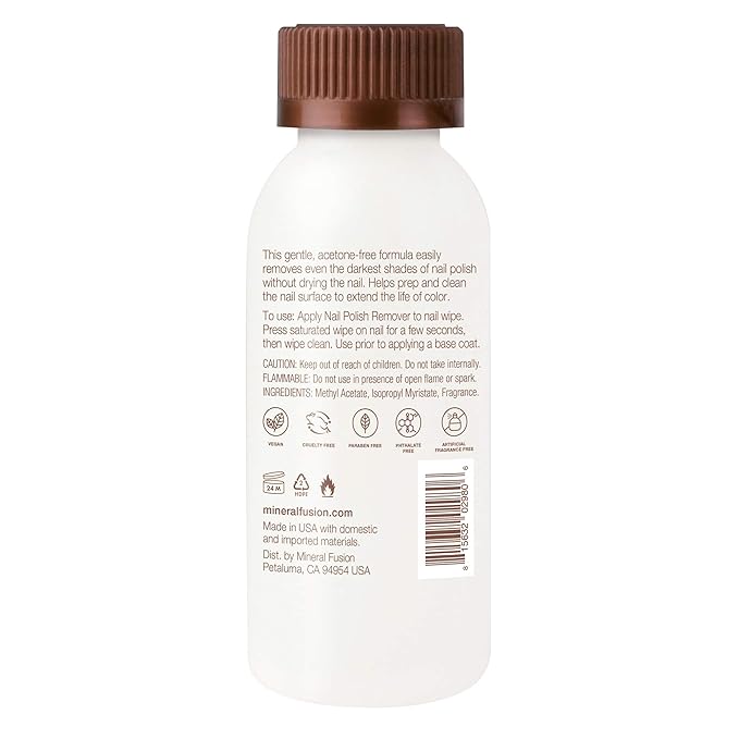 Mini Nail Polish Remover, 3 Fluid Oz. (Pack of 2)