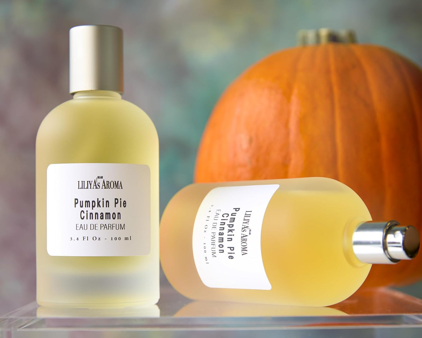 Liliya's Aroma Warm Haven | Unisex Perfume with Vanilla, Cinnamon & Sandalwood Notes | Cozy & Inviting Scent | Long-Lasting Fragrance | 3.4 Fl Oz (3.4 Fl Oz, Pumpkin Pie)