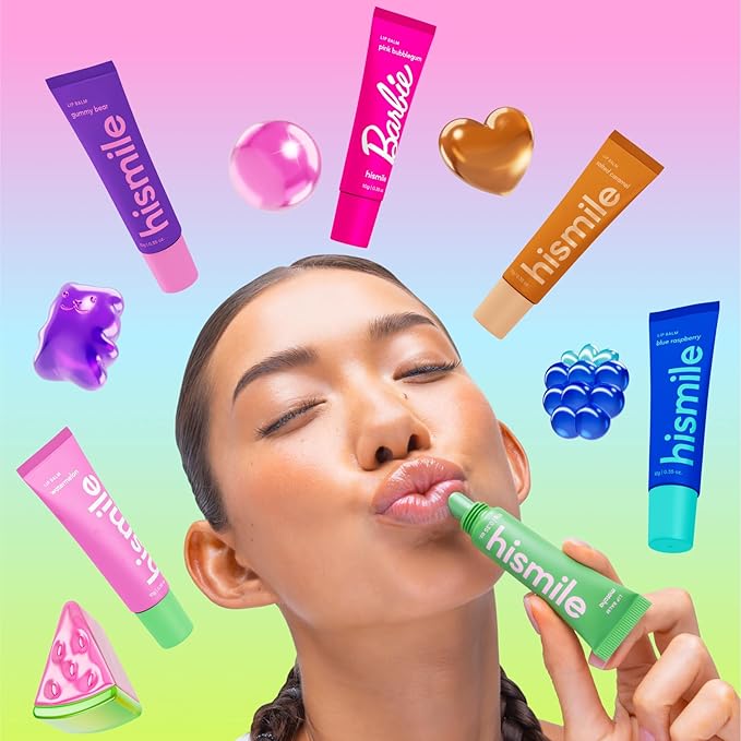 Hismile Lip Balm, Flavoured Lip Balm, Lasting Hydration, Lip Hydration, Vegan Lip Balm, Untinited Lip Balm (10g, Salted Caramel)