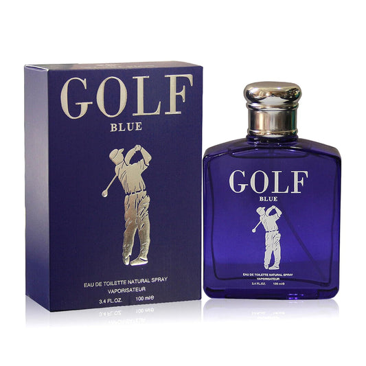 Golf Blue Men's Cologne–Bold & Sophisticated Scent With Citrus, Spice, And Woody Notes – Long Lasting Fragrance For All Occasions