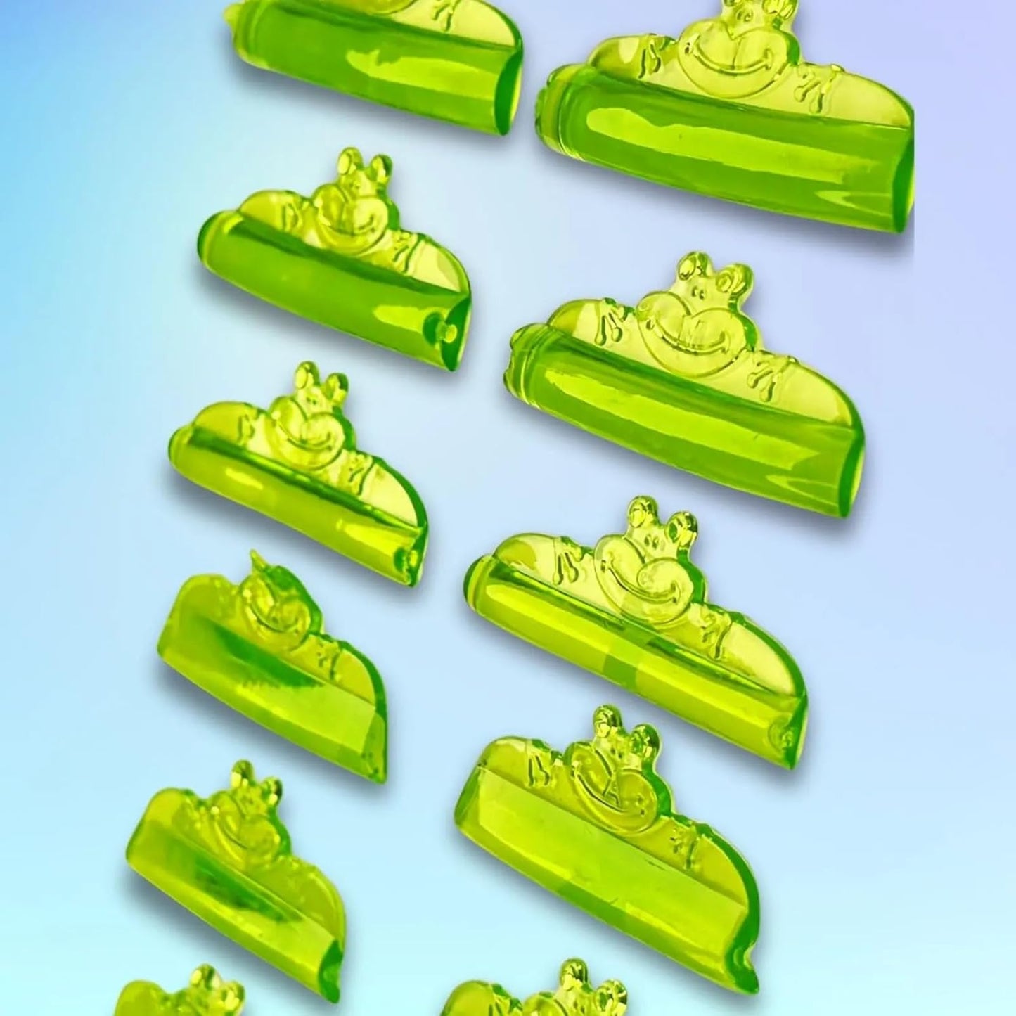 Sticky Pads for Lash Lift – Reusable Silicone Shields for Eyelash Perming, No Glue Needed, Self-Adhesive Curling Pads for Lash Lifting & Brow Lamination (Green Frog – 6 Pairs)