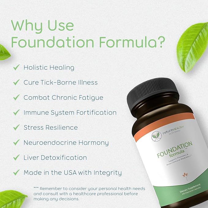 Foundation Formula | Tick Immune Support 270 Capsules