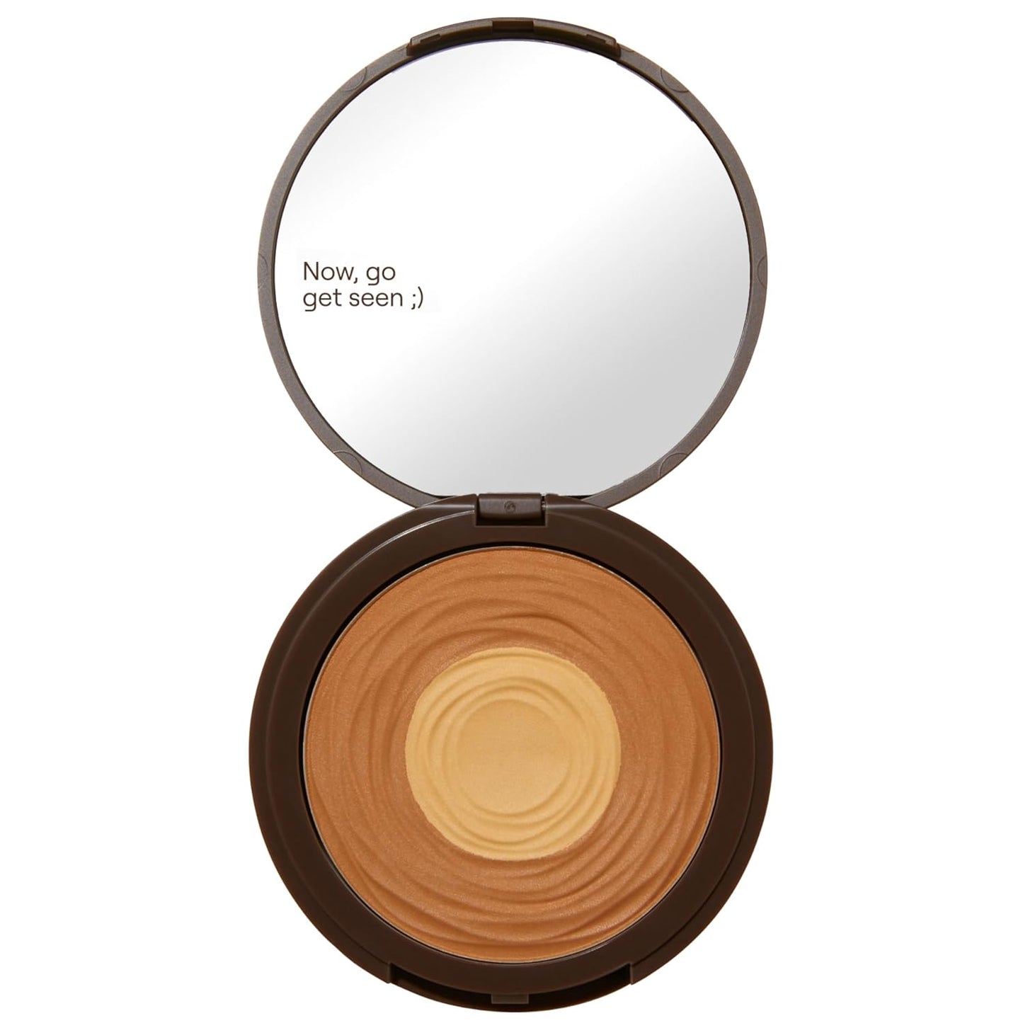 Live Tinted Hueskin Brightening Core Setting Powder - Hydrating, Shine Control Blurring Setting Powder Formulated with Hydrating Phytosqualane For A Natural Soft Matte Finish - Medium Shade