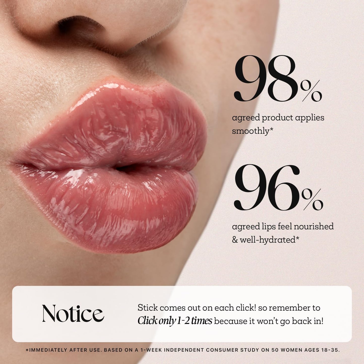 Nature Republic HONEY MELTING LIP (18 ROSE PINK) SOFT LIP STICK, Hydrating Gloss, Moisturizing balms, Sheer tint, Shine & Nude, Glowy Finish, korean make up, Stocking Stuffers