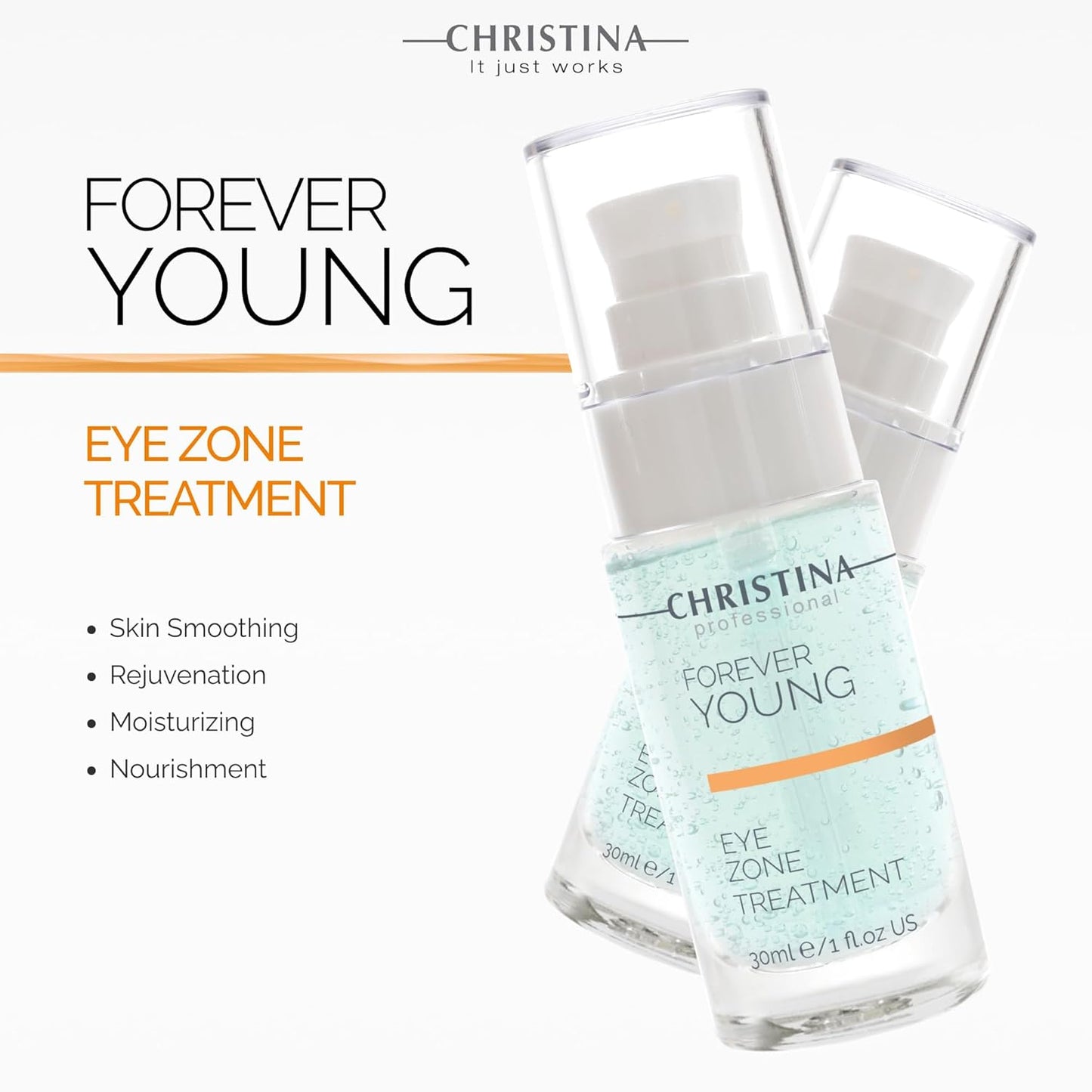 -CHRISTINA- Forever Young - Eye Zone Treatment For All Skin Types 30ml