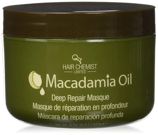 Hair Chemist Macadamia Oil Deep Repair Masque Net Wt. 8 oz