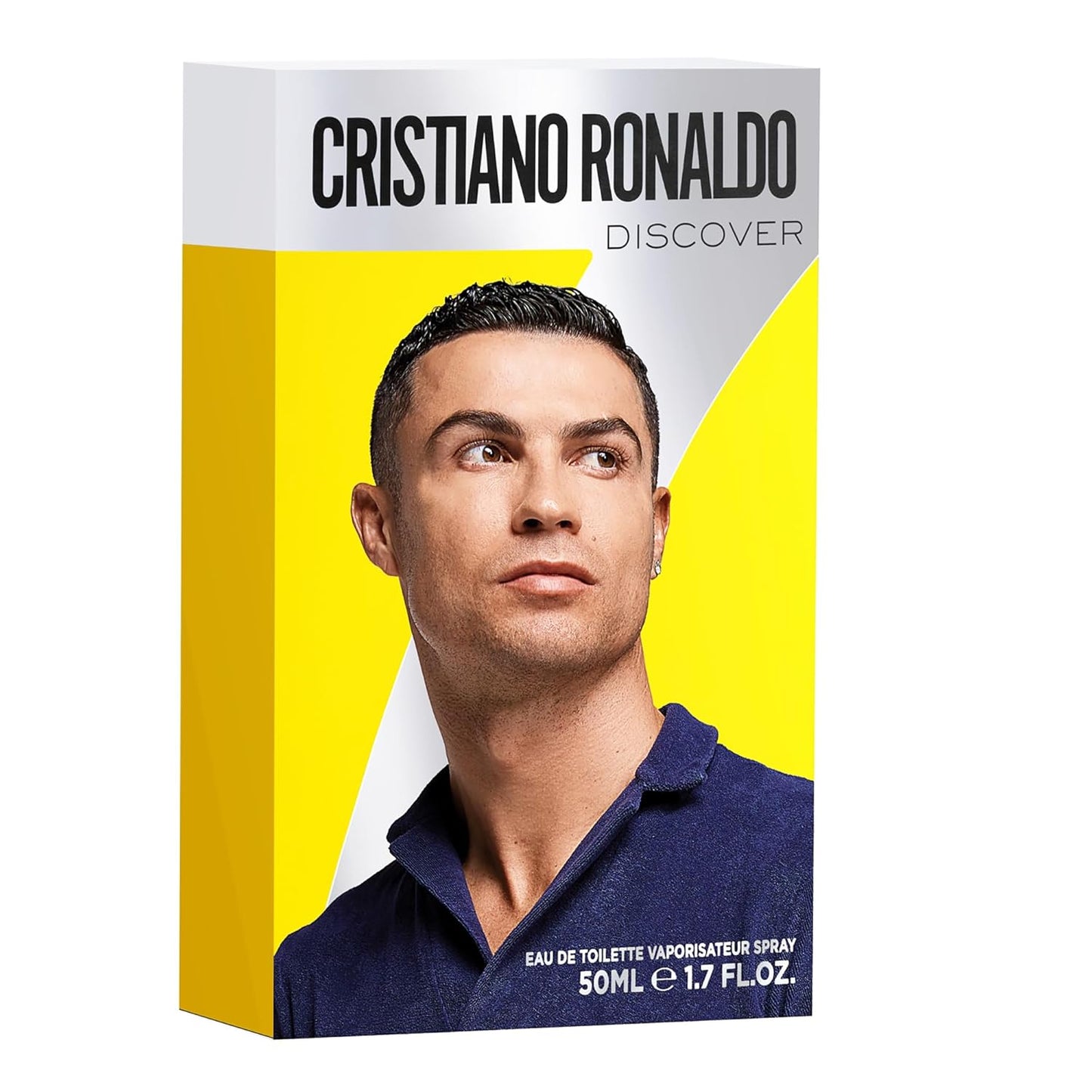 CRISTIANO RONALDO CR7 Discover - Eau de Toilette for Men - Long-Lasting Mens Cologne Spray - Orange, Vetiver, Patchouli Cologne for Men - 1.7 oz