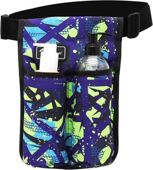 Massage Bottle Bag Massage Therapist Holster Massage Lotion Holster Massage Oil Holster（YR2KD-MiCai-LV）