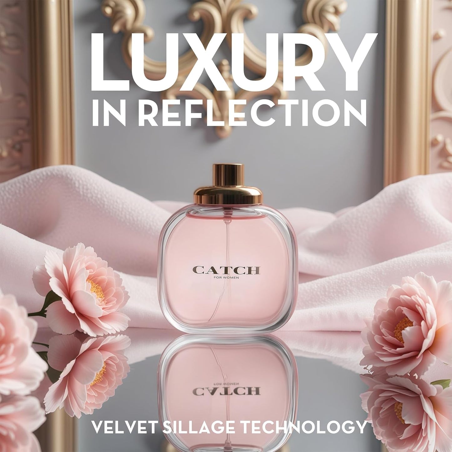 Women's Perfume Combo Set Milano Women&Catch Women Floral Fruity Fragrance Eau De Parfum Elegant 100ml Bottle Natural Spray Each for Daily Used