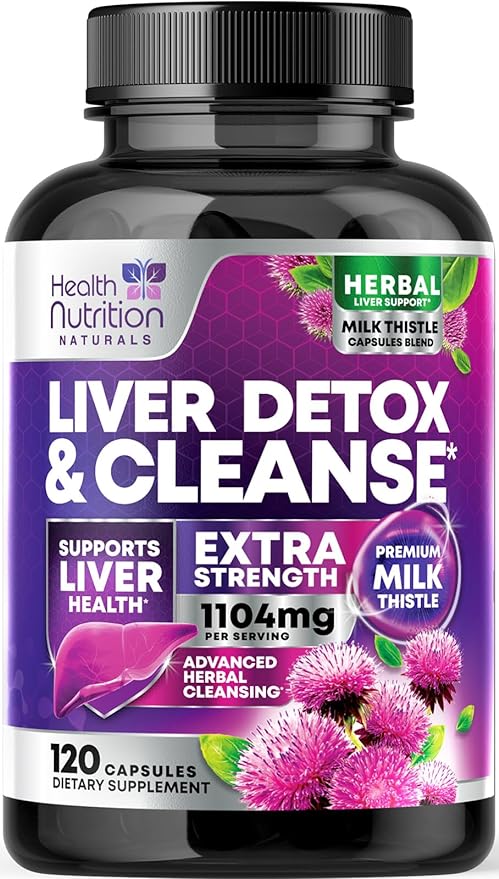 Gentle Liver Cleanse Detox & Repair Formula 120 Capsules