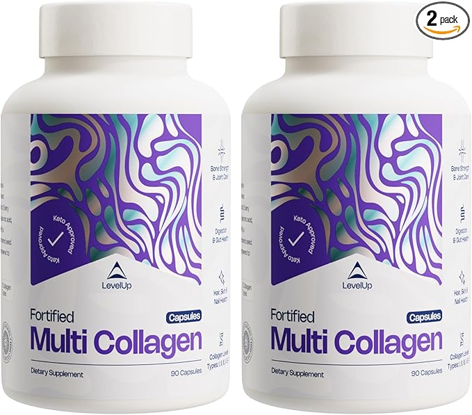 Multi Collagen Capsules: Fortified with TamaFlex®,