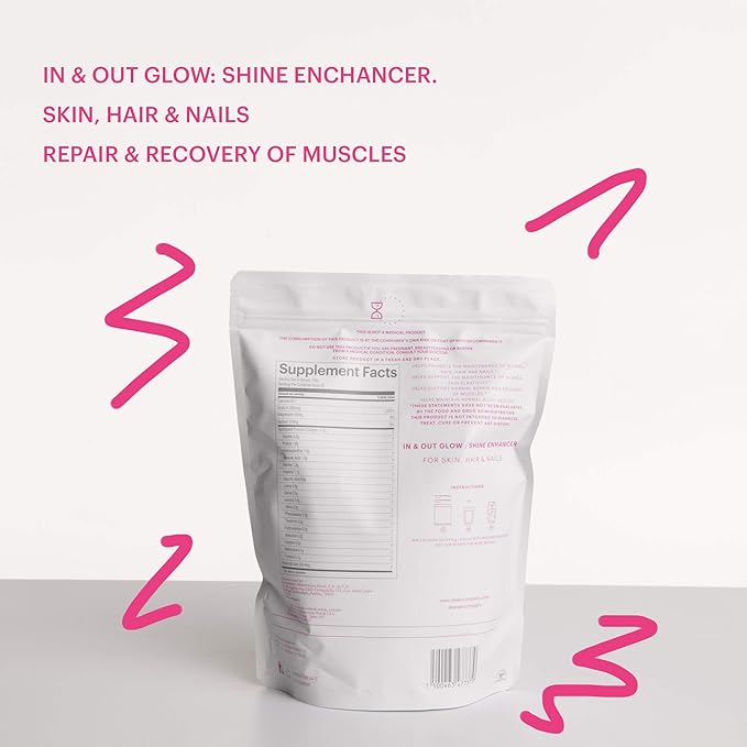 SESEN Hydrolyzed Collagen + Hyaluronic Acid + Biotin en polvo (Pink) Powder 17.6 oz