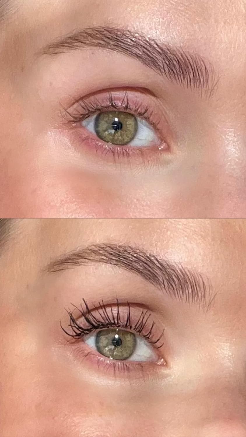 Sandstone Scandinavia Hypoallergenic Mascara Sensitive Eyes - Smudge-Proof, Sweatproof, Lengthening - Maximum Volume and Length - Vegan and Non Toxic